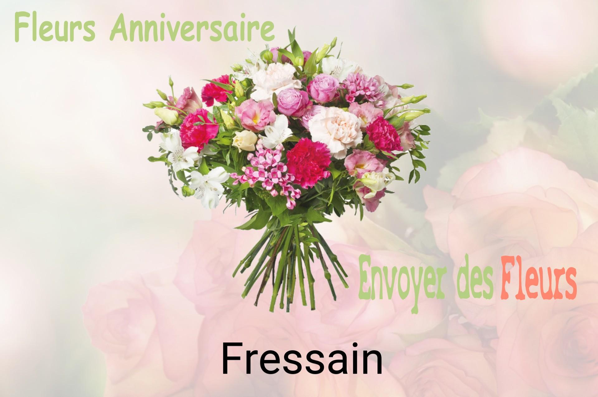 Bouquet de fleurs d’anniversaire livré à Fressain
